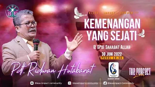 BIC 30 Juni 2022 Speaker By : Pdt Ridwan Hutabarat