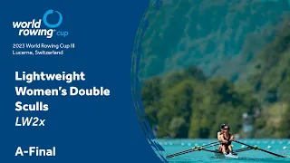 2023 World Rowing Cup III - Lightweight Women's Double Sculls - A-Final