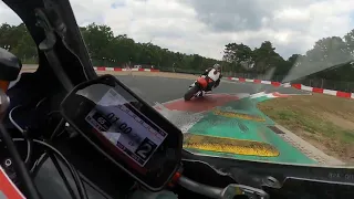 Yamaha R1 At Circuit Zolder