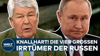 UKRAINE-KRIEG: Schonungslose Analyse eines Ex-Generals! Die vier großen Irrtümer der Russen