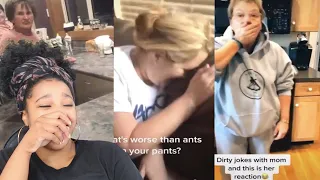 Dirty Unique Jokes On TikTok To Tell Your Mom Compilation | Reaction