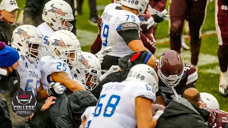 Massive brawl erupts between Tulsa & Mississippi State at Armed Forces Bowl | ESPN College Football