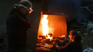 Forging Damascus Steel Without Power Tools (Part 2)