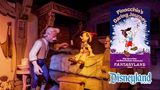 2019 Pinocchio's Daring Journey On Ride Low Light HD POV Disneyland