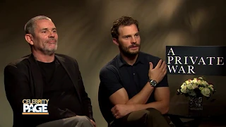 Interview with Rosamund Pike & Jamie Dornan on 'A Private War': Inside Look | Celebrity Page