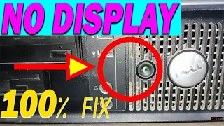 How to repair Dell OptiPlex 755 3 and 4 light on but no display | Memory error