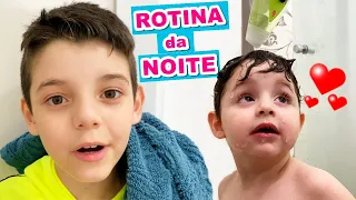 FAMILY NIGHT ROUTINE (100% Real) Piero Start