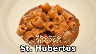 A cena al ristorante ST. HUBERTUS, 3 stelle Michelin ⭐⭐⭐