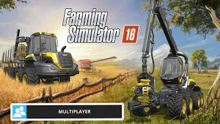 Farming Simulator 16 Forestry | Fs 16 Multiplayer Gameplay How To Cut Trees ? timelapse #fs16