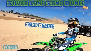 Silver Lake Sand Dunes, Part 1! Sand Drags, Dirt Bikes and SXS's! August 26th, 2023