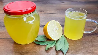 Clear your lungs and stop coughing! 2 recipes at once: hot tea with bay leaf and syrup with honey