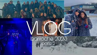 VLOG viaje de egresados // bariloche 2023 - parte 2