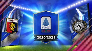 PES 2021 - Genoa vs Udinese - PS4 GAMEPLAY