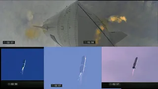 Starship  SN8 SN9 SN10 SN11 SN15 High Altitude Flight test synced