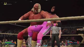 Hulk Hogan vs. Bret 'The Hitman' Hart (WWE Championship)