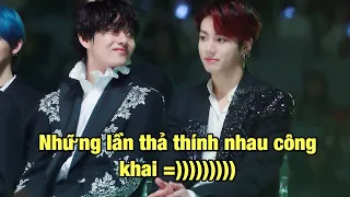 (VKOOK MOMENTS) Những lần thả thính nhau công khai