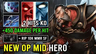 NEW OP MID HERO 2 Hits Deleted Solo Mid Against 10K MMR SF with 450 Damage Per Hit Lycan Dota 2