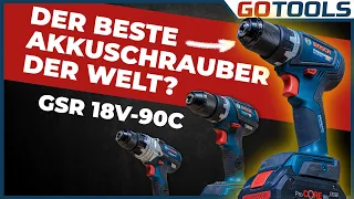 The world's best cordless screwdriver?! Bosch GSR 18V 90 C!