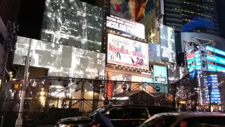 Alicia Keys in times square 2016