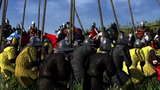 The battle of Bannockburn 1314