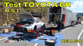 Test Toyota GR Rally2 MSI Relleu 2024