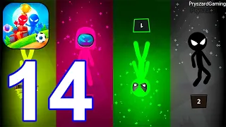 Stickman Party 1 2 3 4 MiniGames - Gameplay Walkthrough Part 14 Tournament Mode Random Funny Games