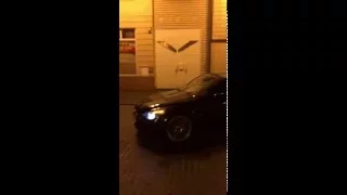 BMW M5 E60 Night rainy ride through the city