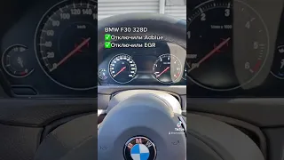 Отключили программно EGR и Adblue в BMW F30 328D 😊