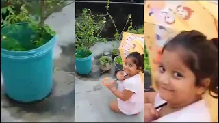 #chak dhoom dhoom🌧☂️ #cute baby girl video#baby video#dance#viral#samadrita😘😘