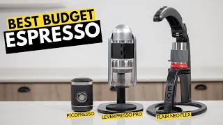 BUDGET ESPRESSO SHOWDOWN: Wacaco Picopresso, Flair Neo Flex, and Hugh Leverpresso