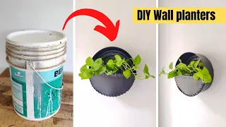 How to make amazing wall hanging planters | Hanging plant ideas | DIY Hanging planters | Home decor