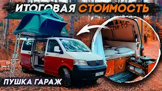 #vanlife из VW T5 готов! Электрика, покраска! Первый и последний выезд!