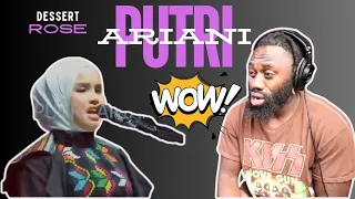 PUTRI ARIANI - DESSERT ROSE (LIVE PERFORM) STING COVER | REACTION!!!