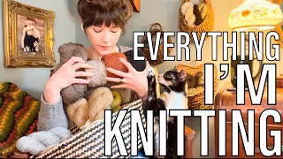 Everything I’m knitting! Making a hand knit wardrobe. 🧶