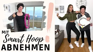 30 Tage Smart Hoop Challenge | Der Vorher/Nachher Vergleich | Abnehmen mit Hula Hoop