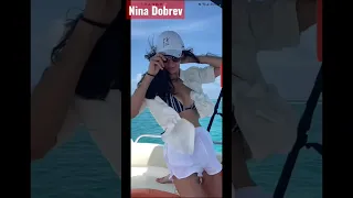 Nina Dobrev dance on boat #shorts