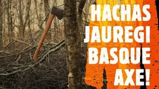 HACHAS JAUREGI BASQUE AXE UPDATE!: COPPICING #5: Basque 1.75kg Felling axe.