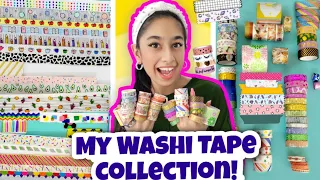 Mini Vlog 69 - My Washi Tapes Collection!!!💕 *ALL WASHI TAPES!*😍 | Riya's Amazing World