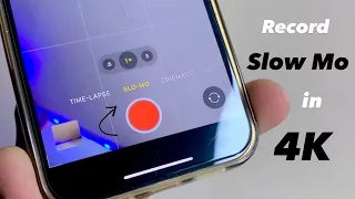 How to record Slow Motion video in 4K in any iPhone || 4k in Slow Motion