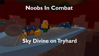 How to beat Sky Divine solo on Tryhard (Noobs In Combat, Roblox)