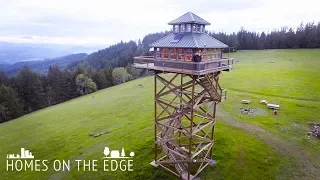 Our Fire Tower House In The Sky | HOMES ON THE EDGE