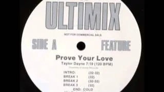 Taylor Dayne - Prove Your Love (Ultimix Remix)