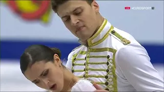 2017 Euros   Pairs SP   Natalia Zabiiako & Alexander Enbert   The Blizzard by Georgy Sviridov