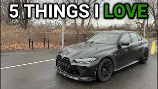 5 Things I LOVE about my BMW G80 M3 Competition!