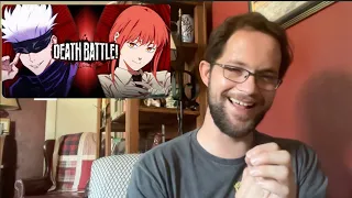 Death Battle Reaction: Gojo VS Makima