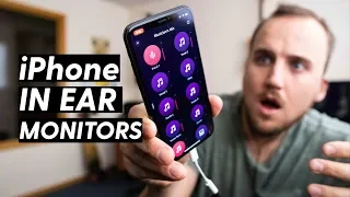 HOW TO SET UP WIRELESS IN-EAR MONITORS ON AN IPHONE