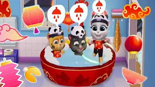 All Bathing My Friends Talking tom Lunar New Year Gameplay Android ios