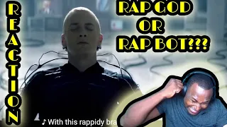 Eminem - Rap God (First Time Reacting) MIND BLOWN!!!