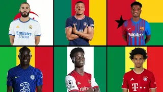 The Best 50 African Origin Players Who Represent Europe or International Countries 2022