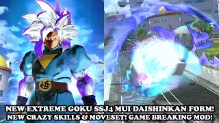 STRONGEST NEW GOKU SSJ ANGEL MUI HEAVEN FORM EVER! NEW DOPEST SKILLS & MOVESET! DB Xenoverse 2 Mods